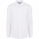 Ecologisch herenoverhemd, white — productfoto 12
