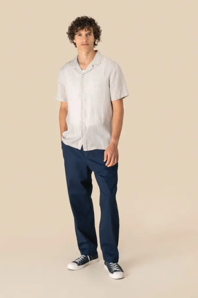 Linnen overhemd heren — productfoto 2