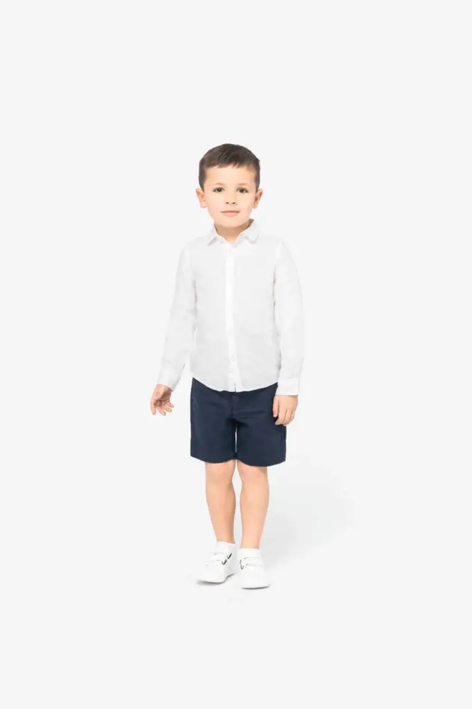 Linnen overhemd kind — productfoto 2