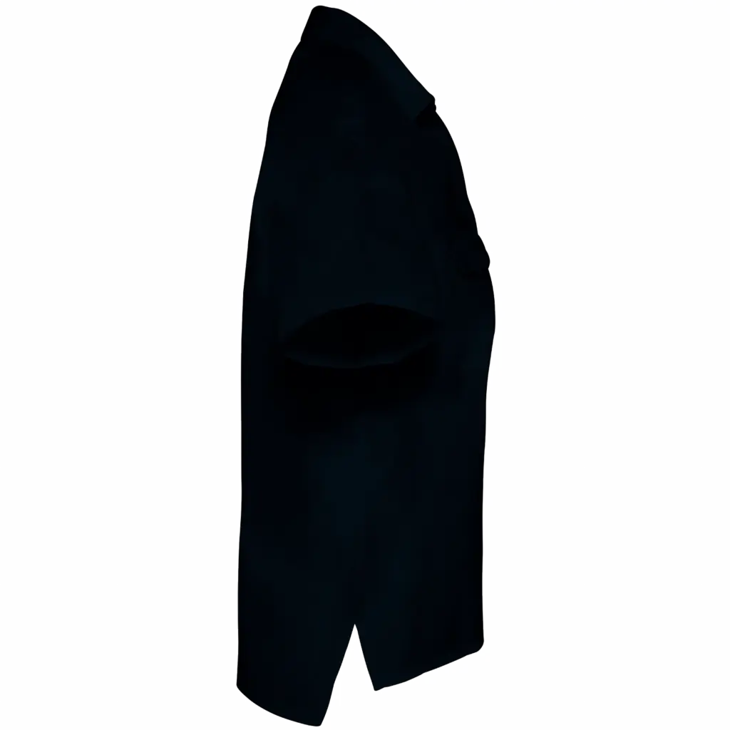Ecologische oversized damesblouse van lyocell, washed dark navy — productfoto 2
