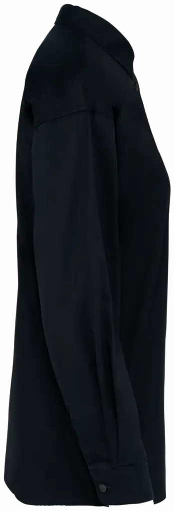 Ecologisch damesoverhemd van lyocell, washed dark navy — productfoto 5