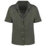 Damen Leinenhemd SP523 bedrucken Kurzarm Bowling XS S M L XL — Produktfoto 7