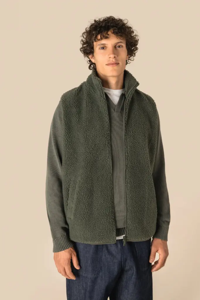 SP603-4_2026 - Hidalgo-werbeartikel Mouwloos sherpa herenjasje — productfoto 4