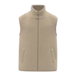 Mouwloos sherpa herenjasje, wet sand — productfoto 8