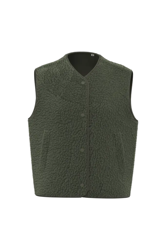 Sherpa Women Bodywarmer SP604 Printable Warm Oversize XS-XL — product photo 7