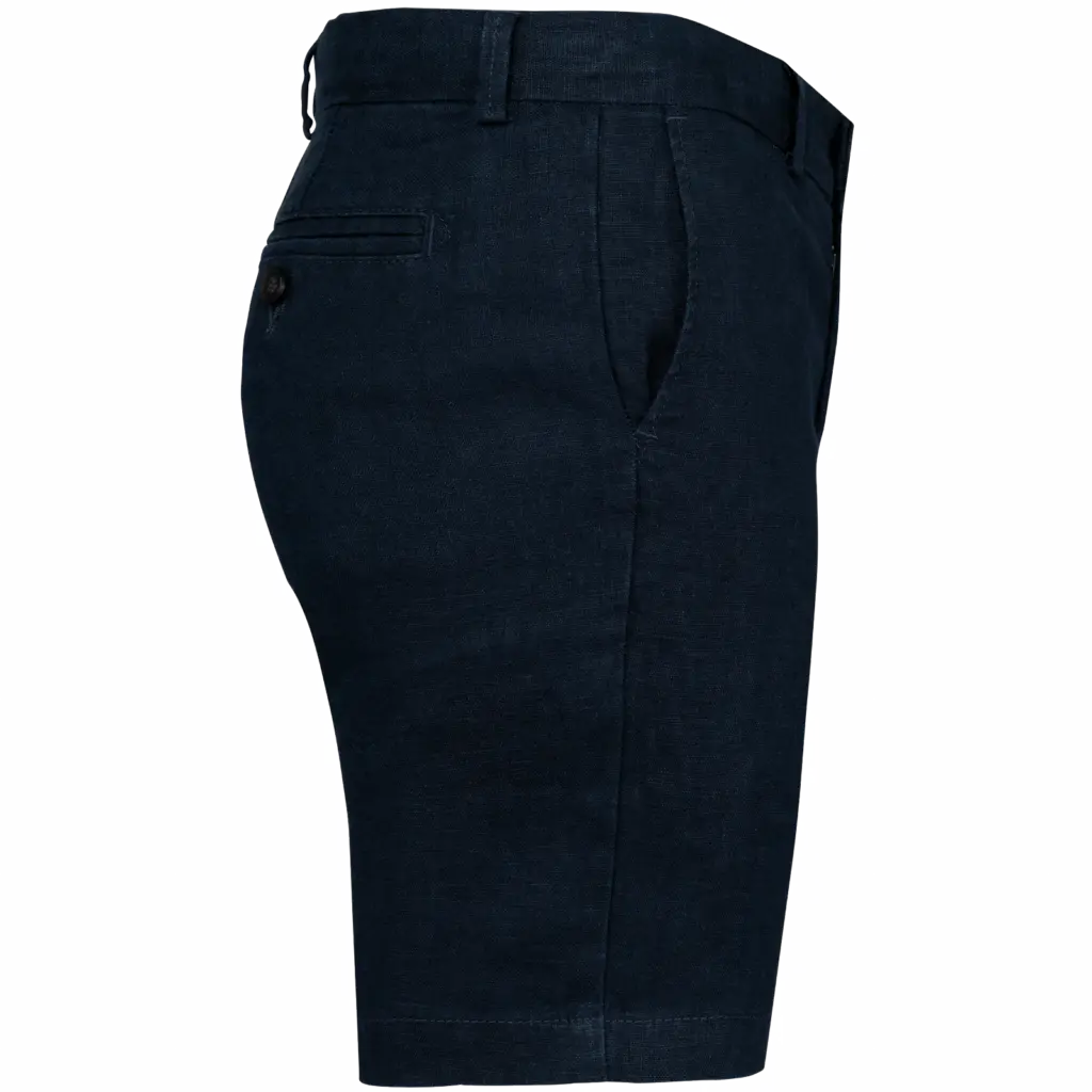 Linnen bermuda Jongen, navy blue — productfoto 4