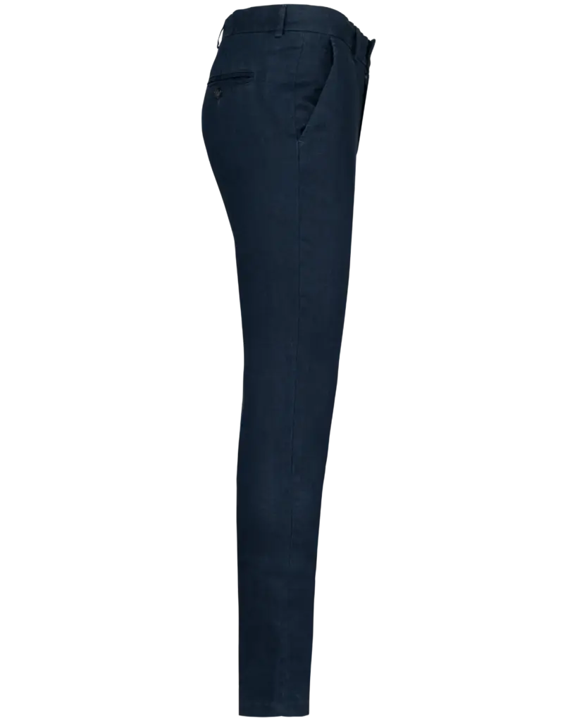 PS_SP710-S_NAVYBLUE - Hidalgo-werbeartikel Linnen broek heren, navy blue — productfoto 6