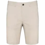 Linnen bermuda heren, linen sand — productfoto 6