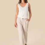 Linnen broek dames — productfoto 3