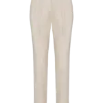 Linnen broek dames, linen sand — productfoto 6