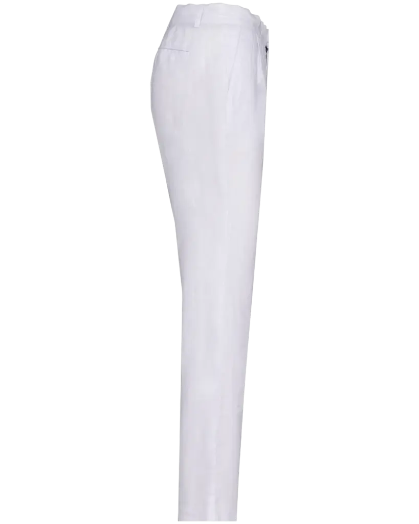 PS_SP712-S_WHITE - Hidalgo-werbeartikel Linnen broek dames, white — productfoto 6