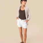 Linnen short dames — productfoto 4
