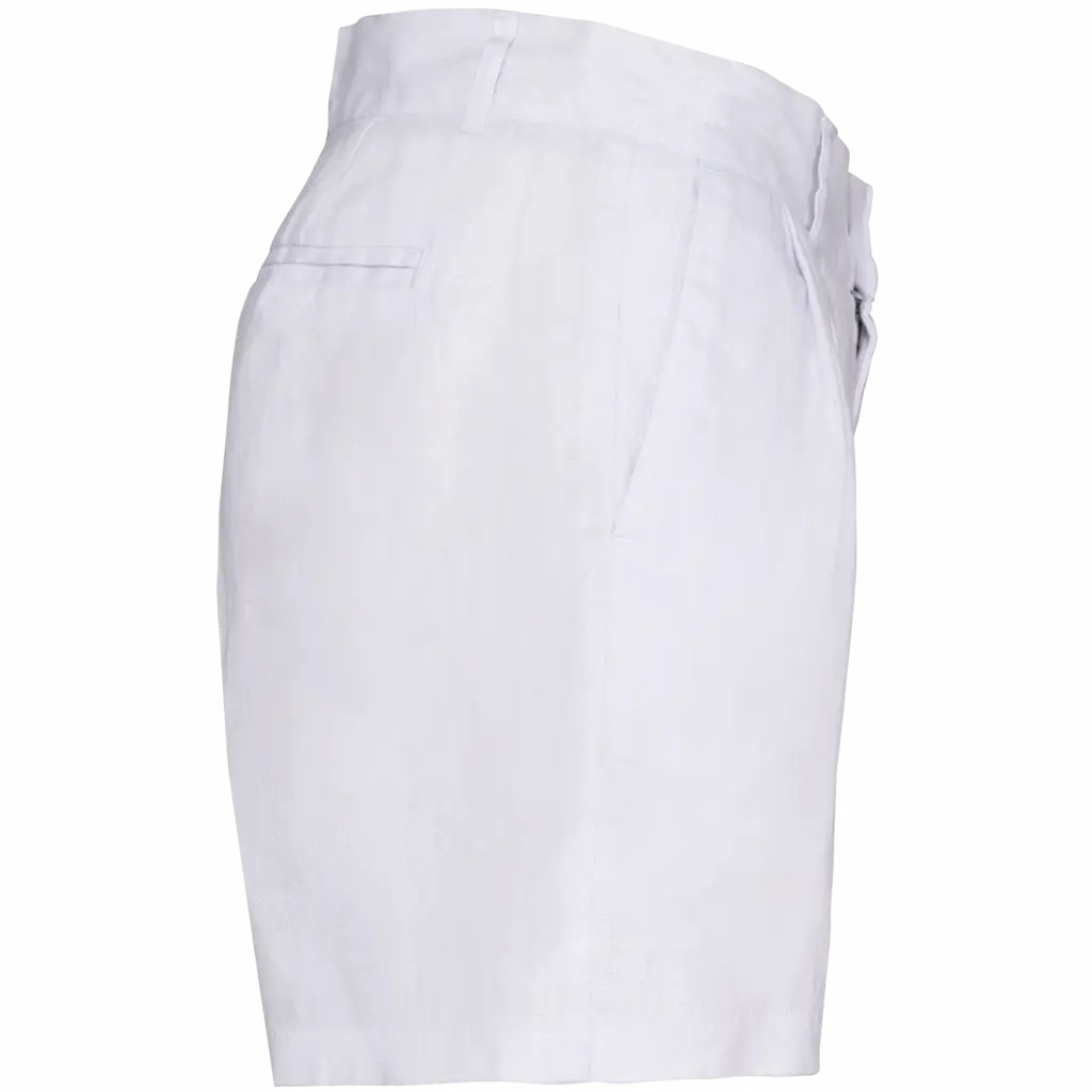 Linnen short dames, white — productfoto 6
