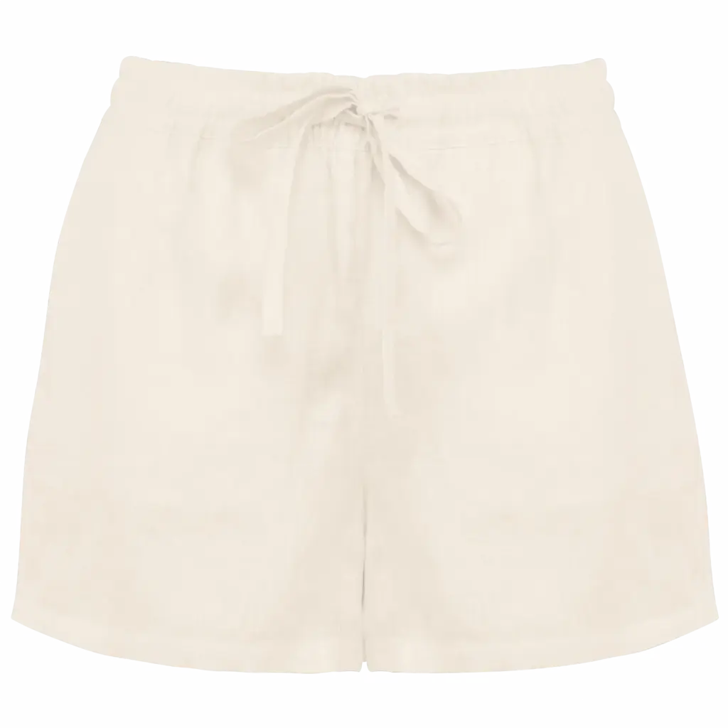 Custom Women's Linen Shorts SP723 Side Pockets Woven XS-XL — product photo 4
