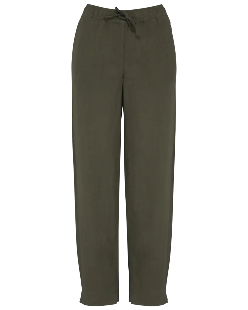 Leinenhose Damen bedrucken SP733 Wide Fit Washed XS-XXL — Produktfoto 7