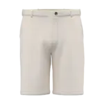 SP746 - Duurzame French Terry herenbermuda met verwassen look, washed ivory