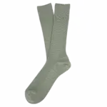 Ecologische uniseks sokken, almond green — productfoto 3