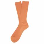 Ecologische uniseks sokken, apricot — productfoto 5
