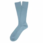 Ecologische uniseks sokken, cool blue — productfoto 9