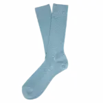 Ecologische uniseks sokken, cool blue heather — productfoto 10