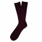 Ecologische uniseks sokken, dark cherry — productfoto 12