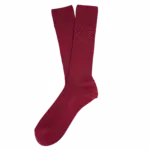 Ecologische uniseks sokken, hibiscus red — productfoto 16