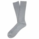 Ecologische uniseks sokken, moon grey heather — productfoto 22