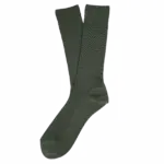 Ecologische uniseks sokken, organic khaki heather — productfoto 26