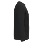 Ecologische herentrui met ronde hals, black — productfoto 5