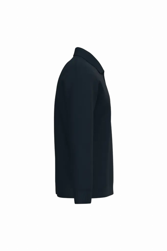 Herentrui met polokraag, navy blue — productfoto 6