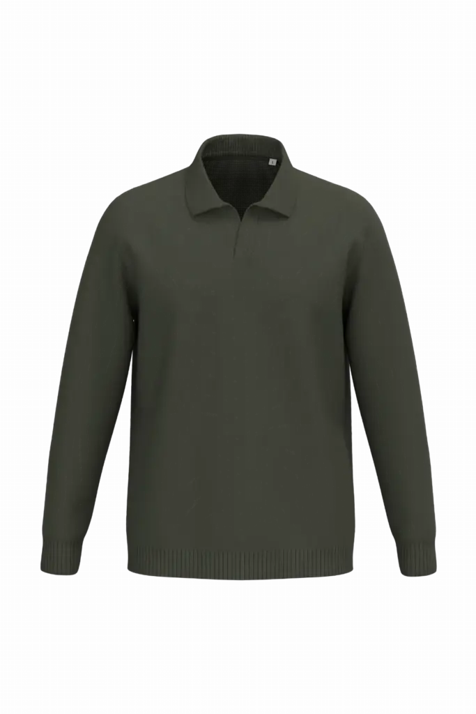 Herren Polopullover SP901 bedrucken Baumwolle V-Hals S-XXL — Produktfoto 8