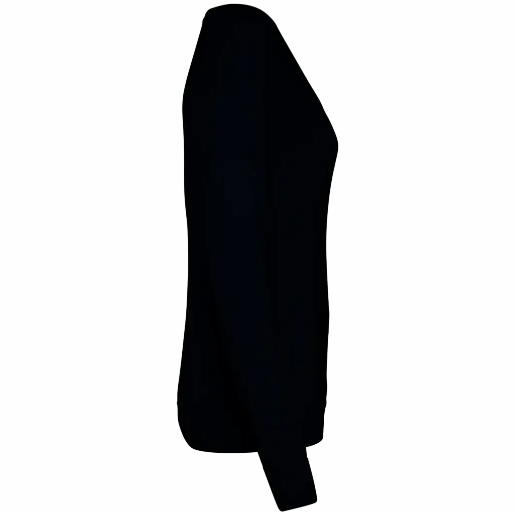 Ecologische damescardigan van lyocell, black — productfoto 5