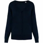 PS_SP922_NAVYBLUE - Hidalgo Ecologische damescardigan van lyocell, navy blue — productfoto 7