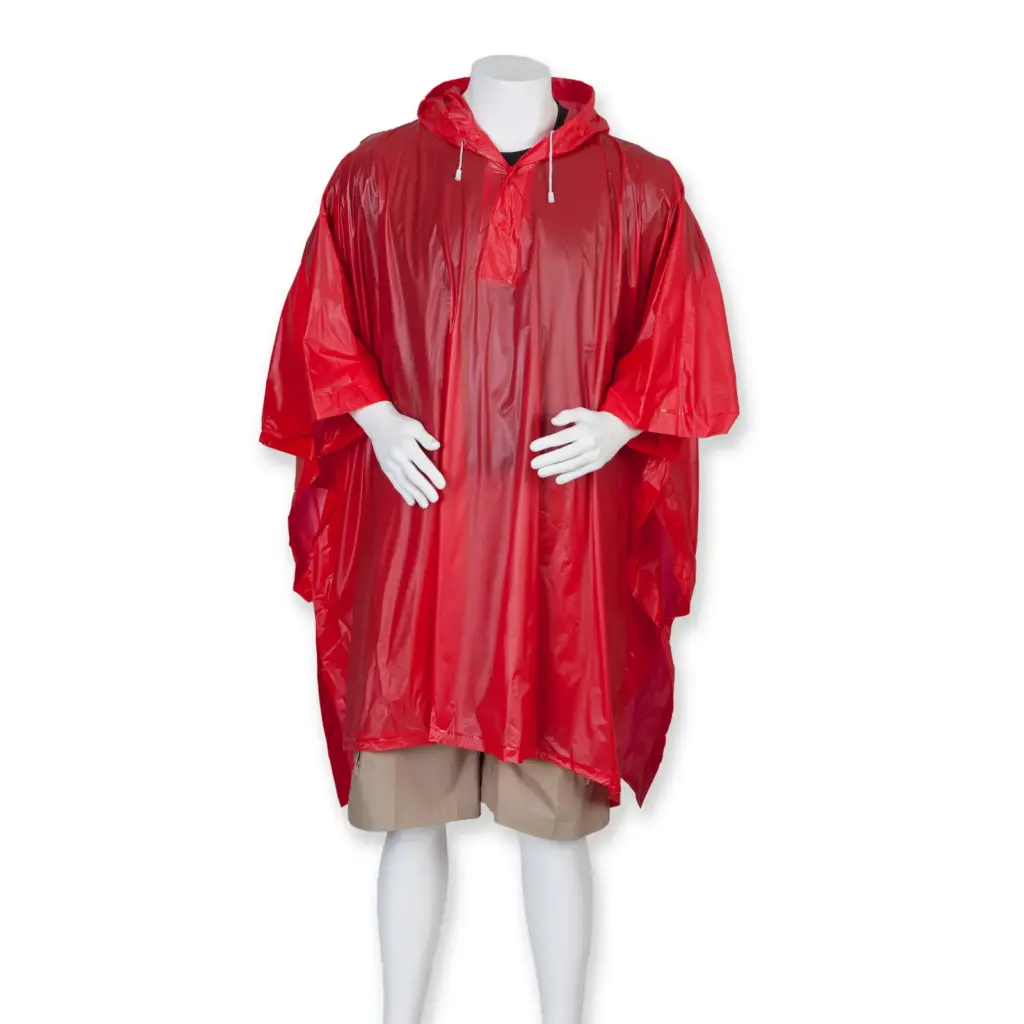 PS_SPL010_RED - Hidalgo-werbeartikel Poncho — productfoto 7