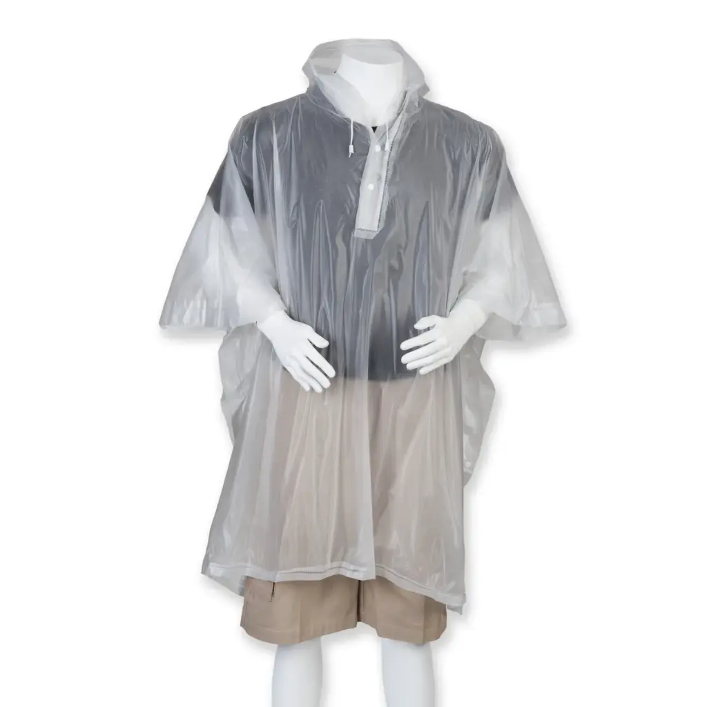 PS_SPL010_CLEAR - Hidalgo-werbeartikel Poncho, clear — productfoto 4
