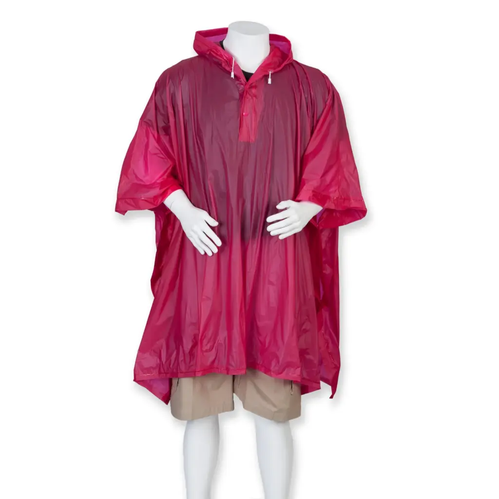 PS_SPL010_FUSHIA - Hidalgo-werbeartikel Poncho, fushia — productfoto 5
