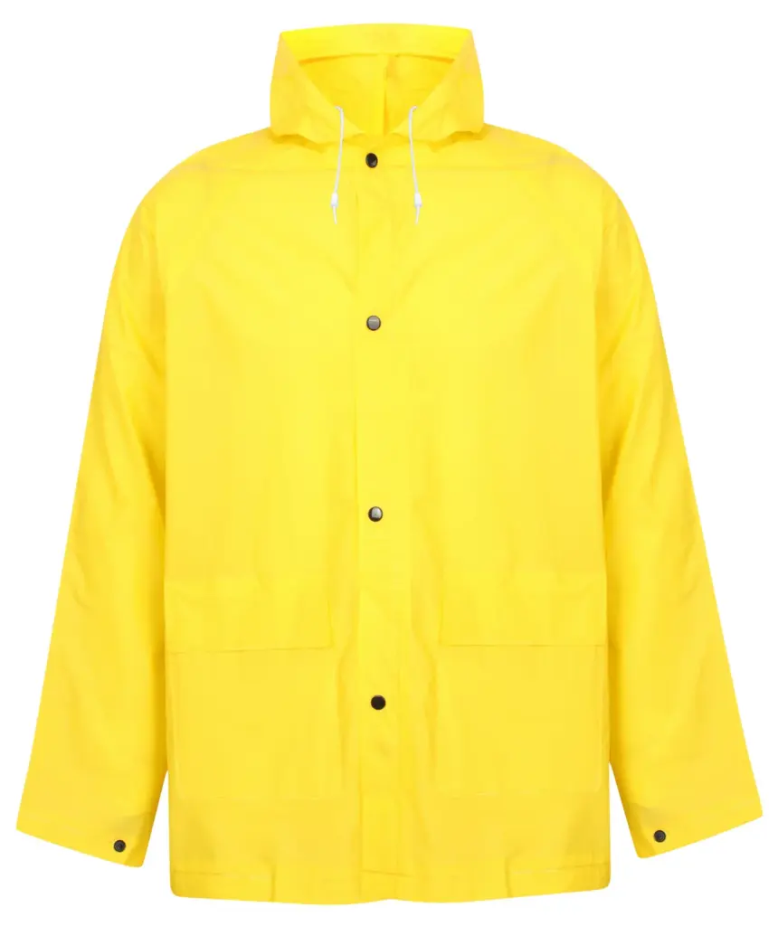 PS_SPL020_YELLOW - Hidalgo-werbeartikel Ponchojasje, yellow — productfoto 4