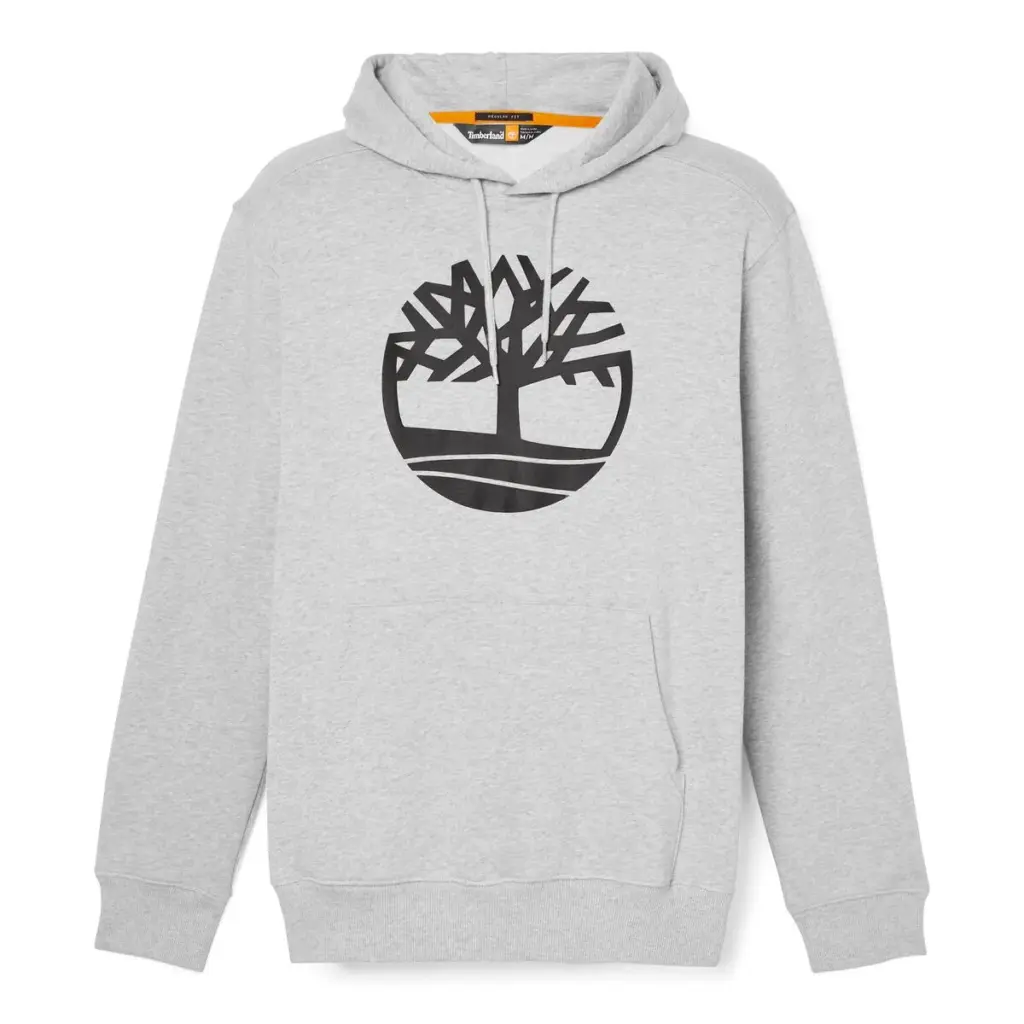 PS_TB0A2BJH_MEDIUMGREYHEATHER-DARKSAPPHIRE - Hidalgo-werbeartikel Hoodie, medium grey heather / dark sapphire — productfoto 3