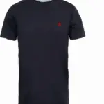 Cotton t-shirt dustan river, dark sapphire — productfoto 2