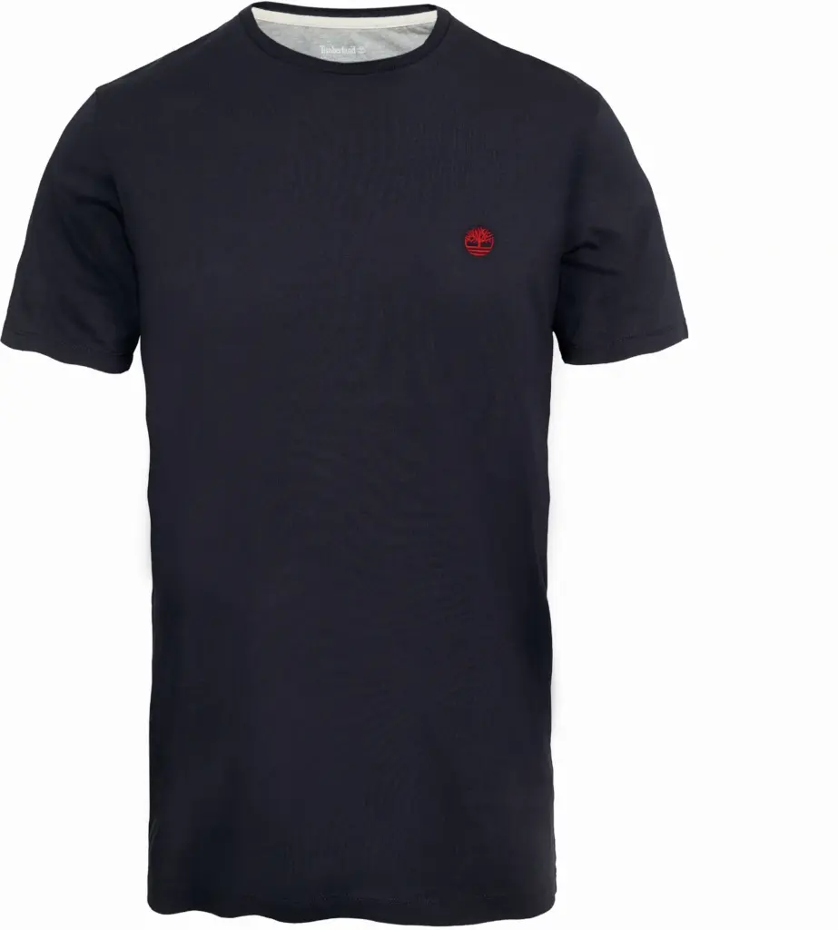 Cotton t-shirt dustan river, dark sapphire — productfoto 2