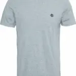 Cotton t-shirt dustan river, medium grey heather — productfoto 4
