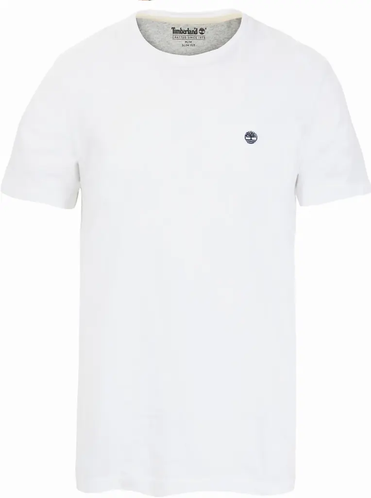 Cotton t-shirt dustan river, white — productfoto 6