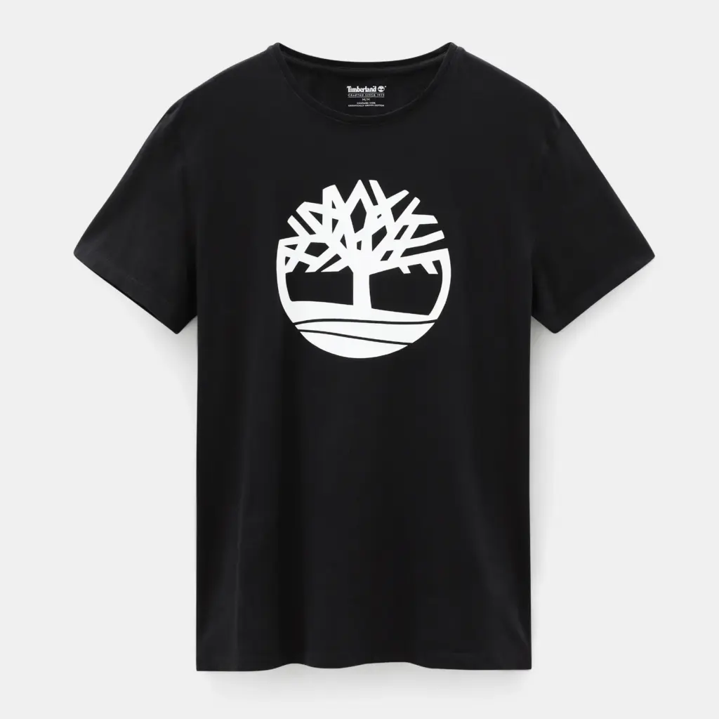 Biologisch T-Shirt Brand Tree, black