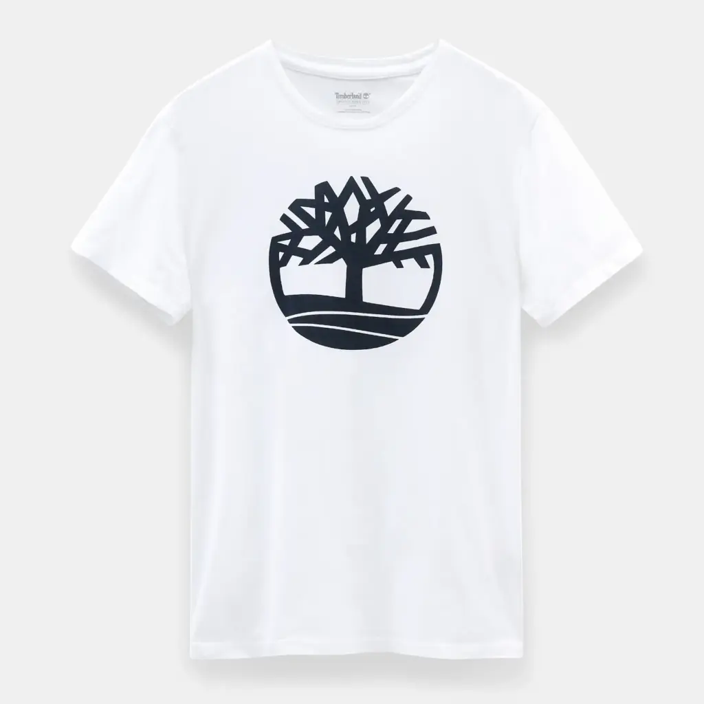 PS_TB0A2C2R_WHITE - Hidalgo-werbeartikel Biologisch T-Shirt Brand Tree, white — productfoto 6