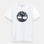 PS_TB0A2C2R_WHITE - Hidalgo-werbeartikel Biologisch T-Shirt Brand Tree, white — productfoto 6