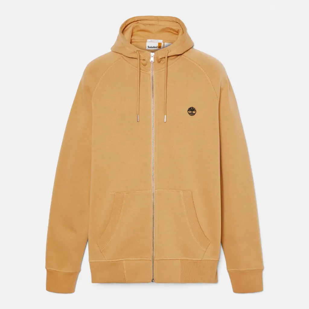 PS_TB0A2F6Y_LIGHTWHEATBOOT - Hidalgo-werbeartikel Full zip hooded sweatshirt Exeter River, light wheat boot — productfoto 3