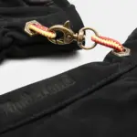 Touchscreen-handschoenen nubuck, black — productfoto 2