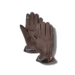 Touchscreen-handschoenen nubuck, brown — productfoto 3