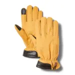 Touchscreen-handschoenen nubuck, wheat — productfoto 4