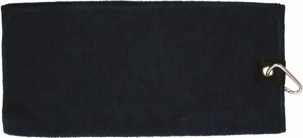 Microvezel golfhanddoek, navy — productfoto 6